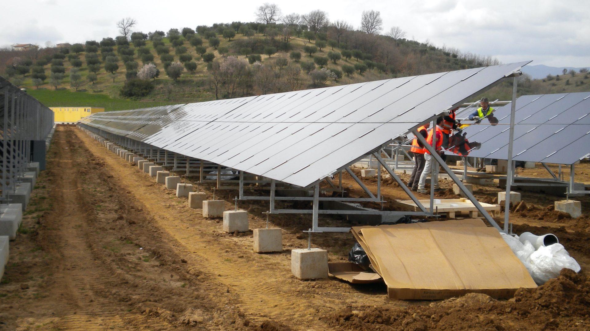 Immagine del settore Campo fotovoltaico ad Altomonte
