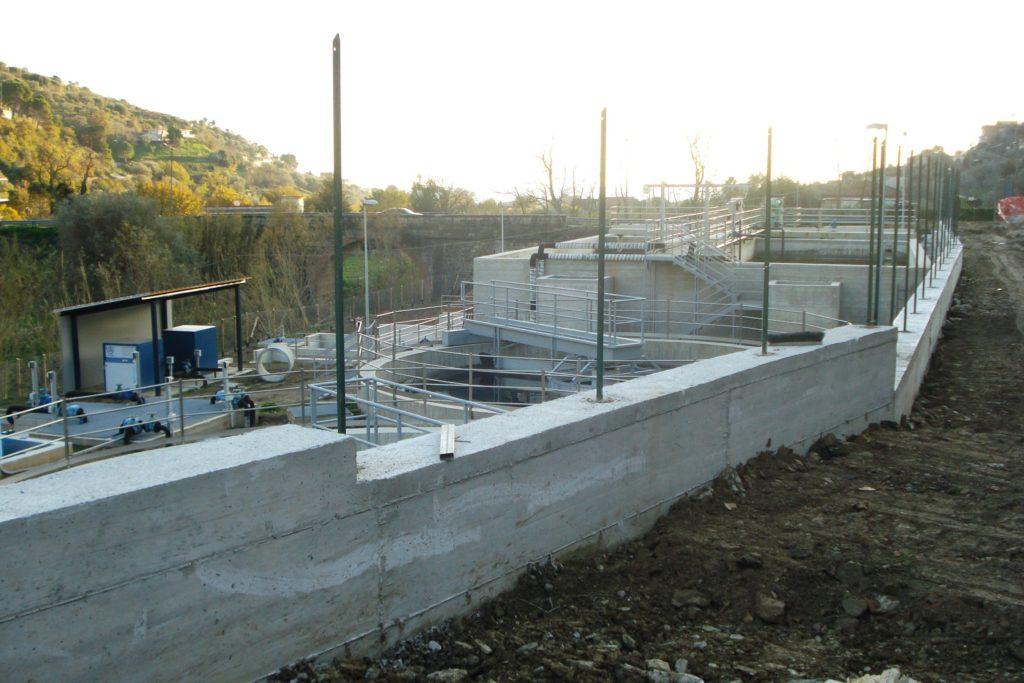 Realizzazione impianto di depurazione nel comune di Montecorice in provincia di Salerno