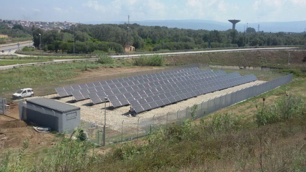 Sistema Illuminazione pubblica da fotovoltaico Gioia Tauro
