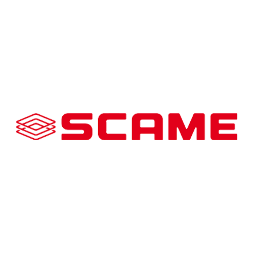 Logo of the partner Scame