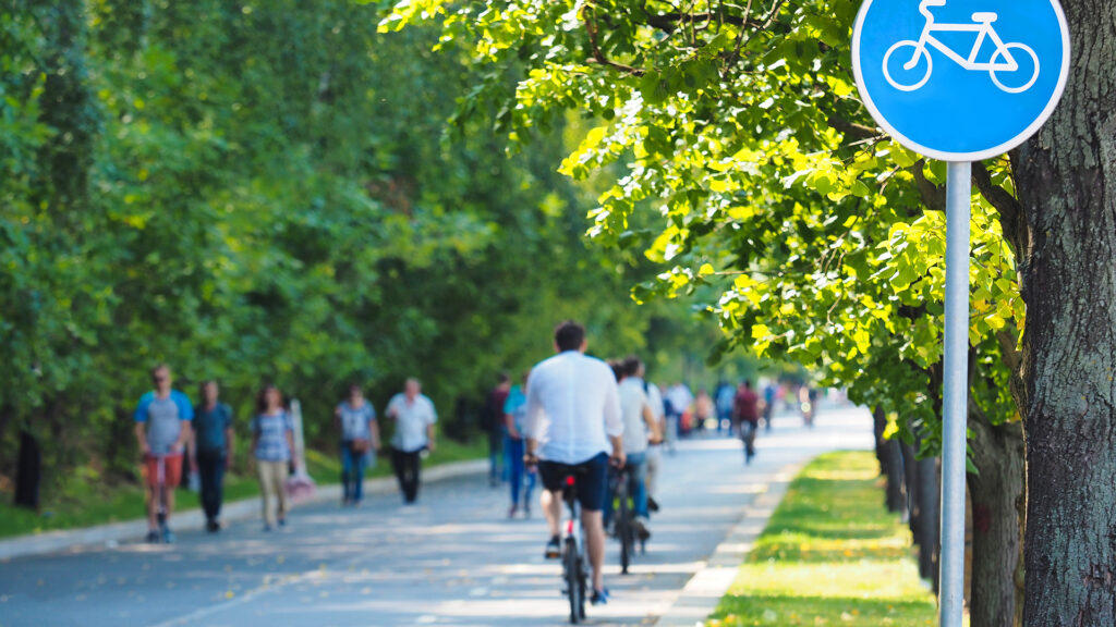 urban recovery bike lanes